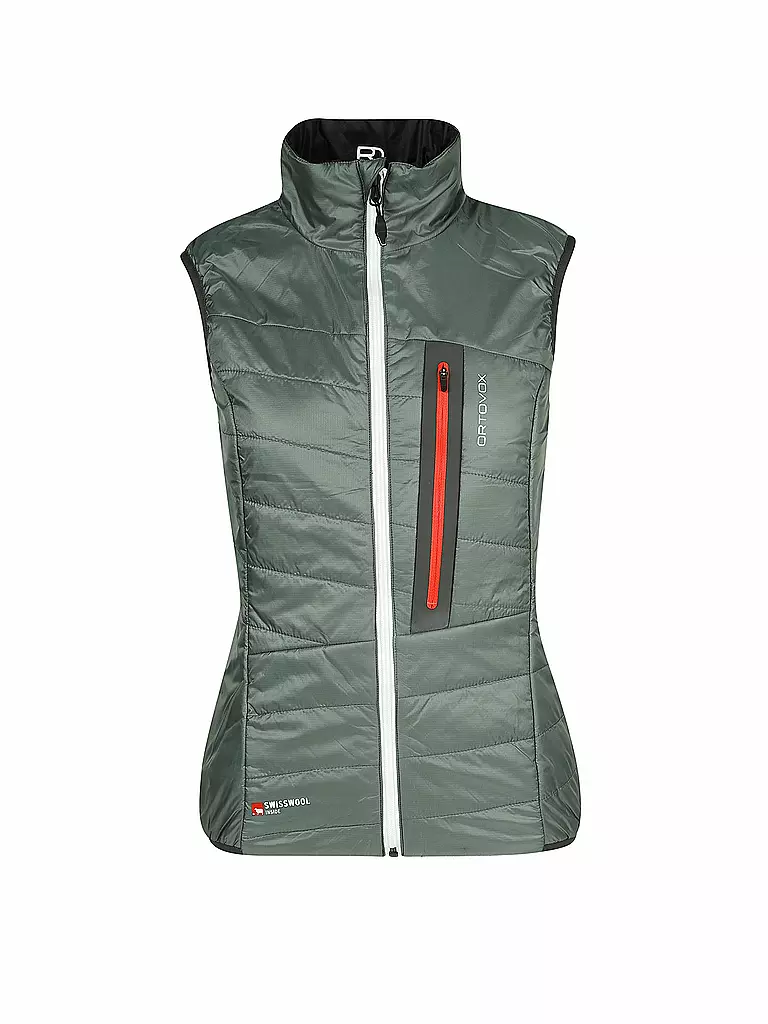 ORTOVOX | Damen Wendeweste Swisswool Piz Grisch | schwarz
