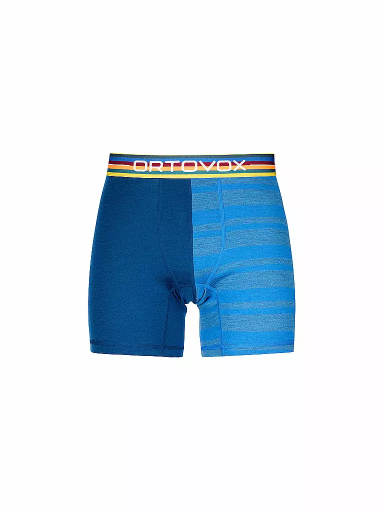 ORTOVOX | Herren Boxer Rock'n'Wool 185 | blau