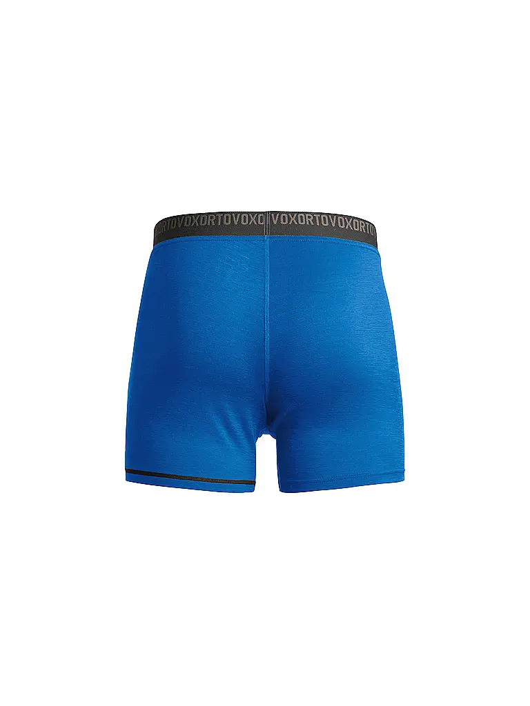 ORTOVOX | Herren Boxer Rock'n'Wool 185 | blau