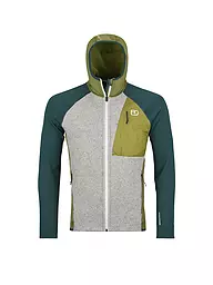 ORTOVOX | Herren Fleecejacke Classic Knit Hoodie | olive