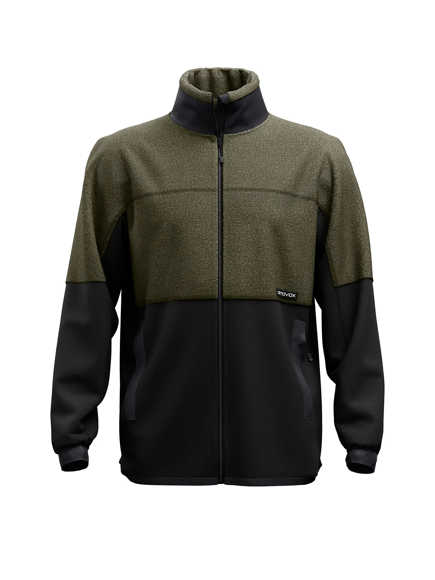 ORTOVOX | Herren Fleecejacke Teddy | olive