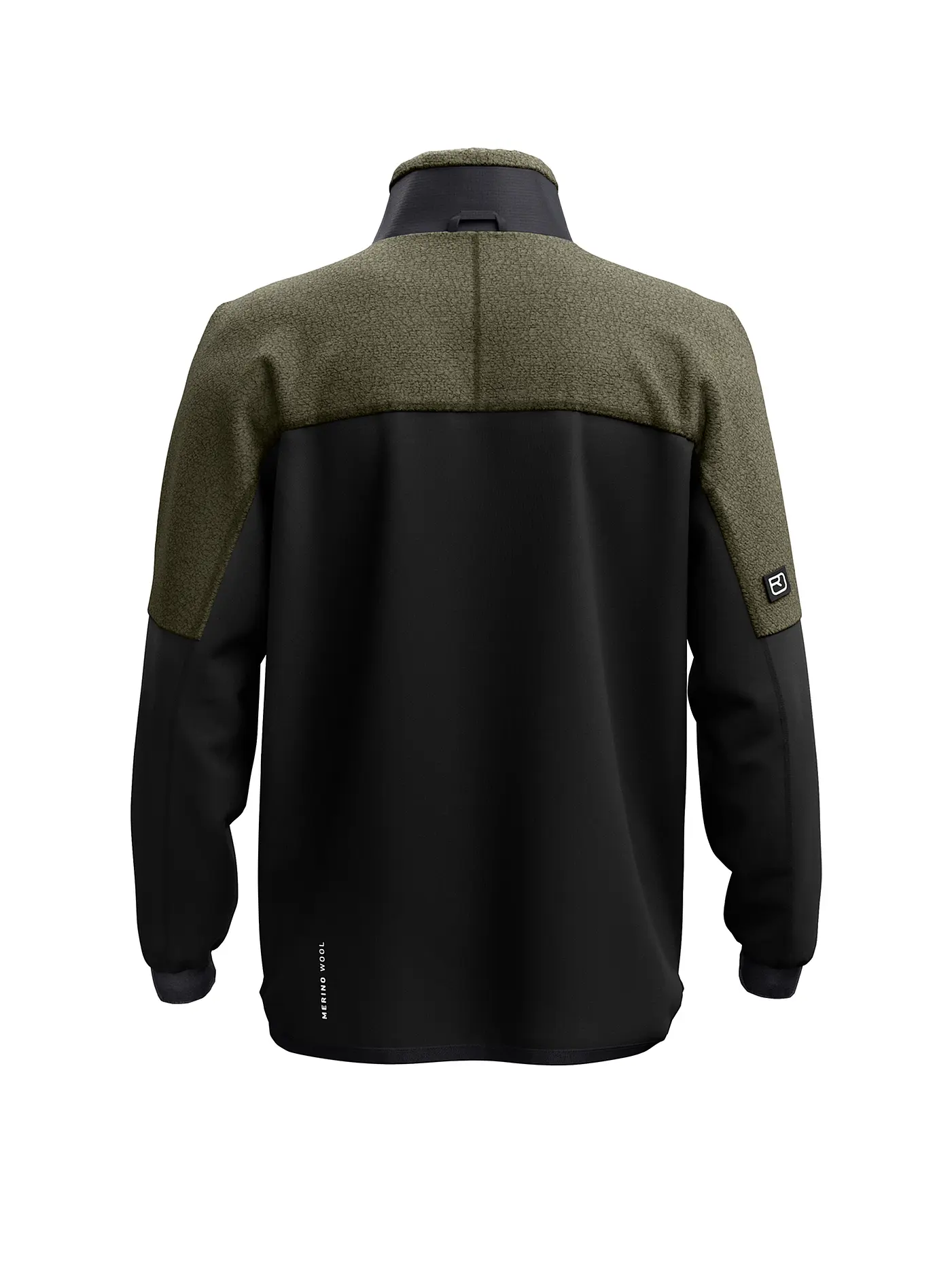 ORTOVOX | Herren Fleecejacke Teddy | olive