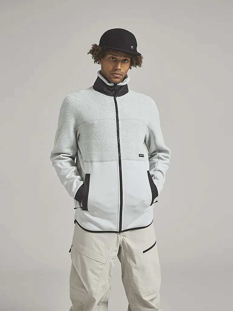 ORTOVOX | Herren Fleecejacke Teddy | hellgrau