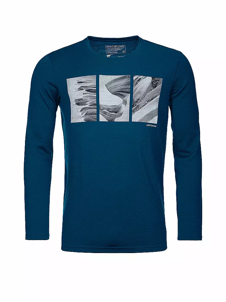 ORTOVOX | Herren Funktionsshirt 185Merino Shape | petrol