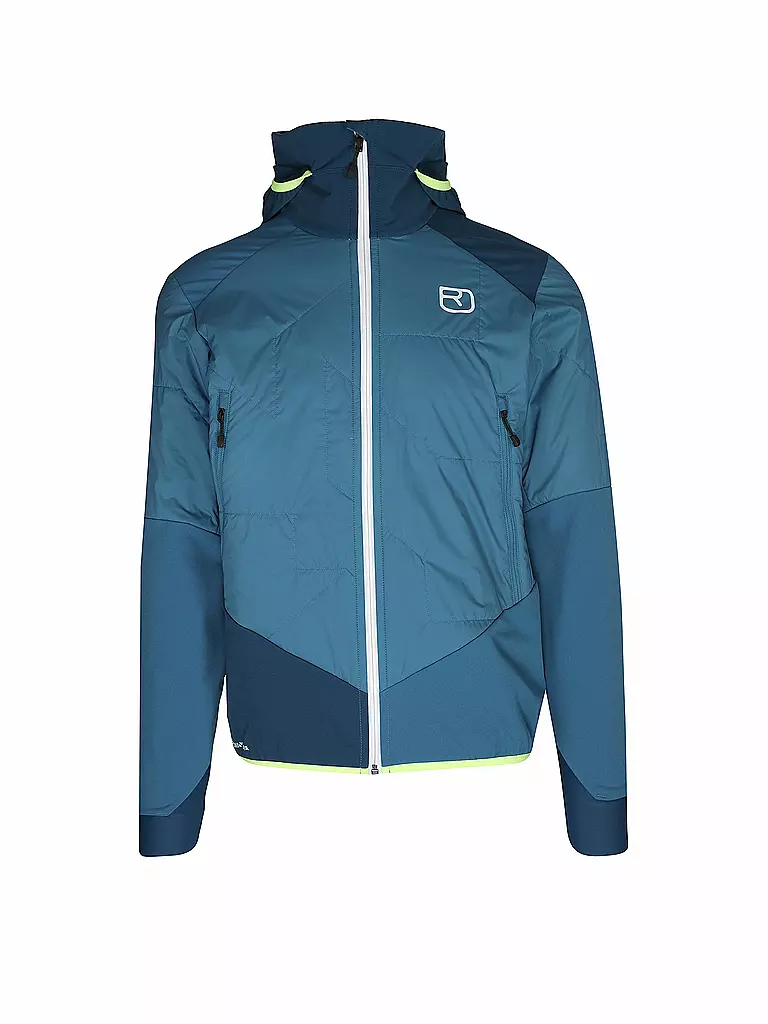 ORTOVOX | Herren Hybridjacke Col Becchei Hoodie | blau