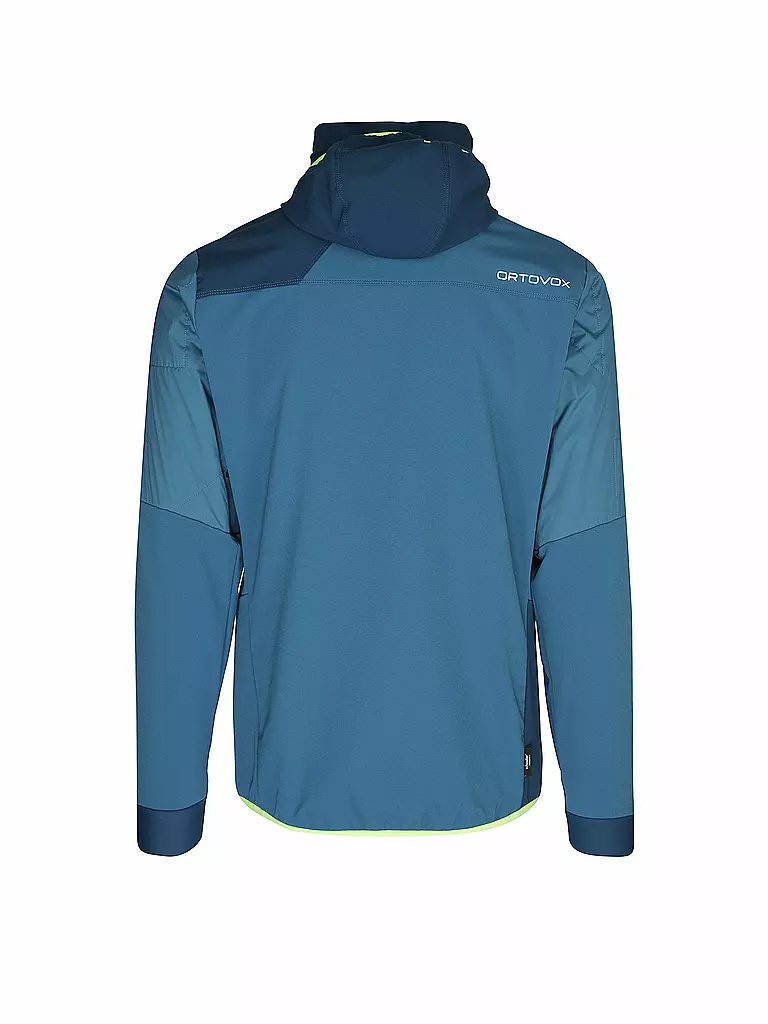 ORTOVOX | Herren Hybridjacke Col Becchei Hoodie | blau