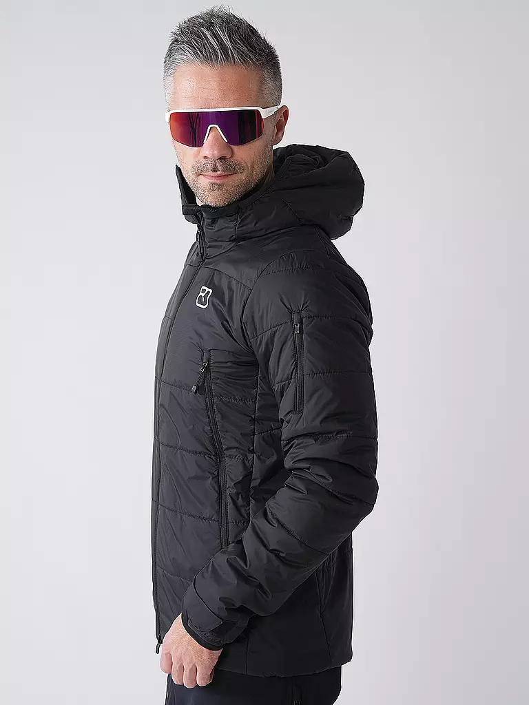 ORTOVOX | Herren Isojacke Zinal Swisswool Hoodie | schwarz