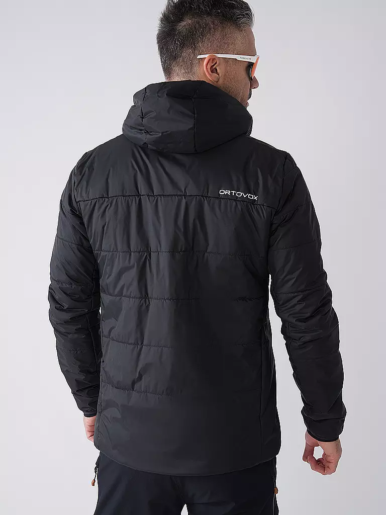 ORTOVOX | Herren Isojacke Zinal Swisswool Hoodie | schwarz