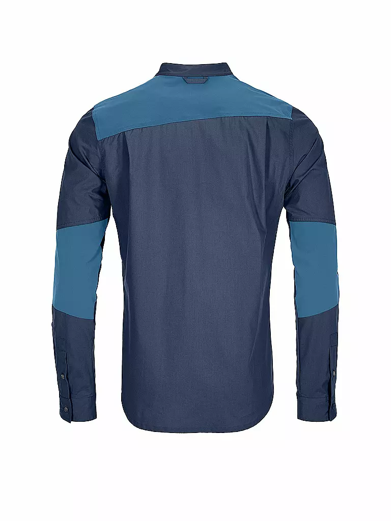 ORTOVOX | Herren Outdoorhemd Merino Ashby | blau