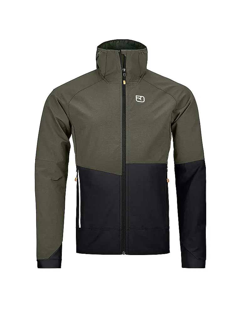 ORTOVOX | Herren Softshell Jacke Punta Berrino Hoodiie | olive