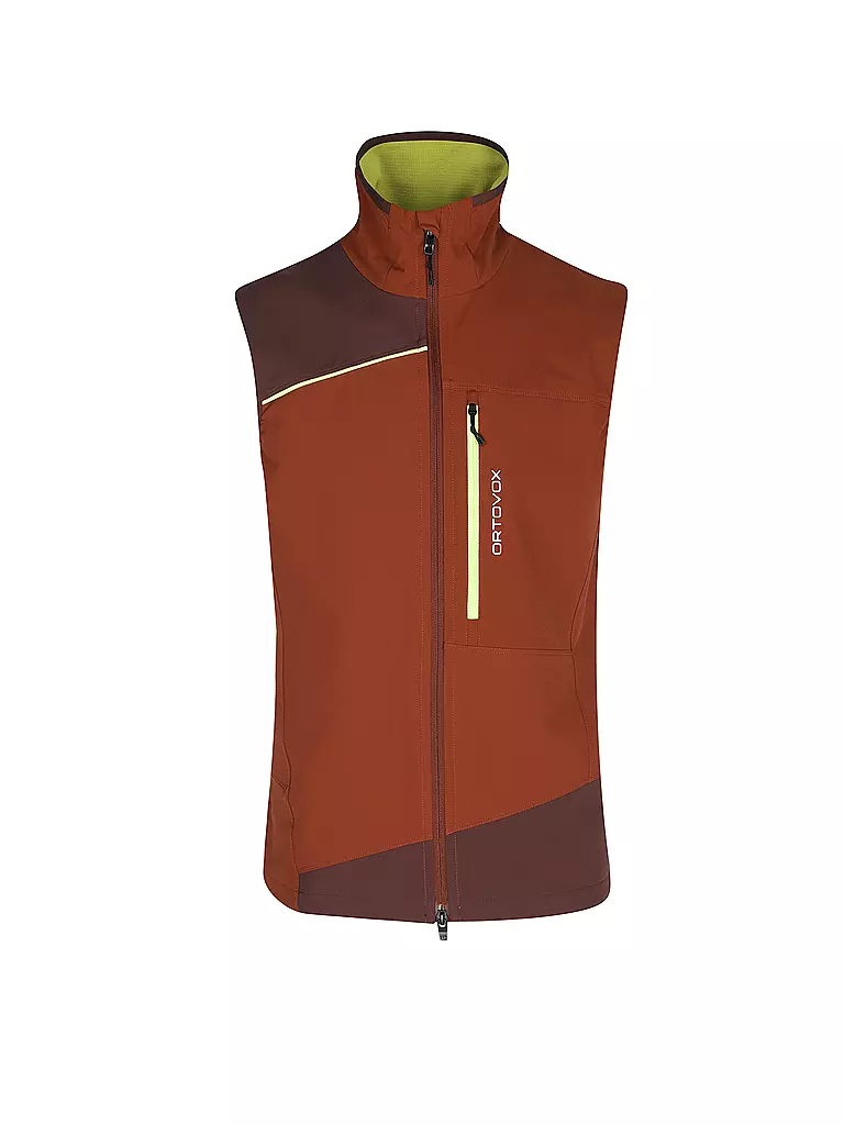 ORTOVOX | Herren Softshell Weste Pala Light | orange