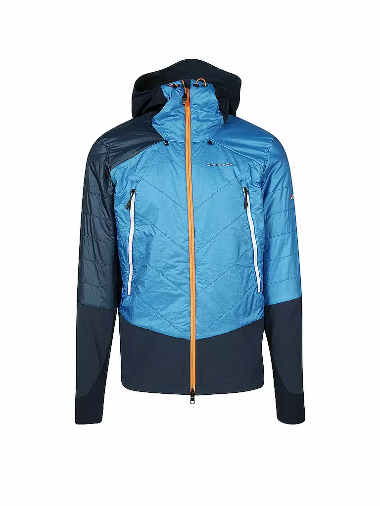 ORTOVOX | Herren Touren Hybridjacke Piz Palü Swisswool | blau