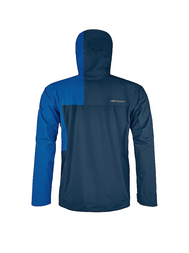 ORTOVOX | Herren Tourenjacke Ortler 3L Hoodie | Dunkelblau