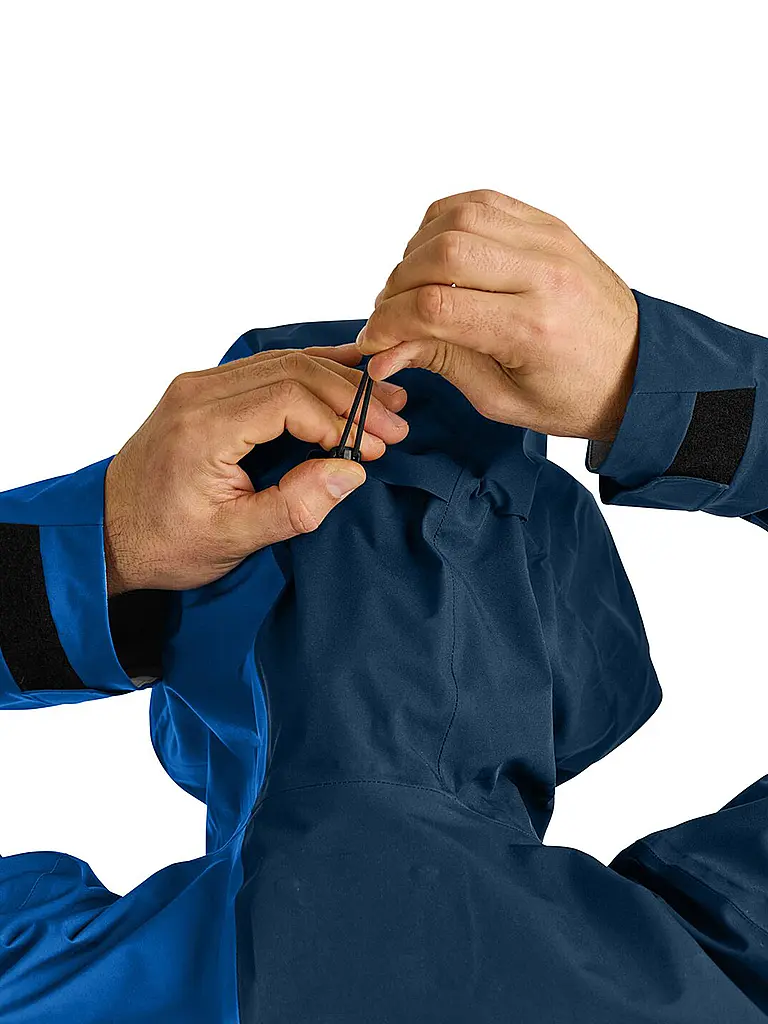 ORTOVOX | Herren Tourenjacke Ortler 3L Hoodie | Dunkelblau
