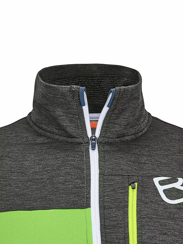 ORTOVOX | Herren Tourenshirt Fleece Light Zip Neck | 