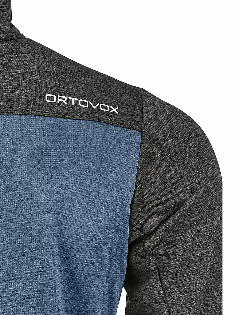 ORTOVOX | Herren Tourenshirt Fleece Light Zip Neck | 