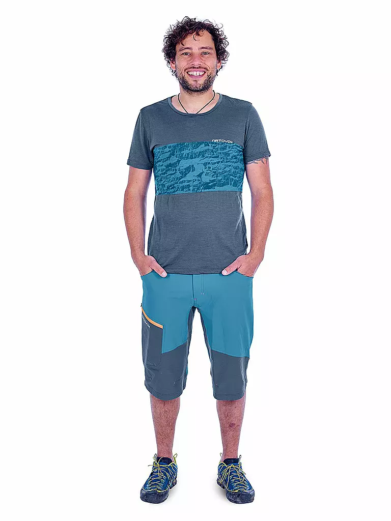 ORTOVOX | Herren Wandershorts Pala ST | blau