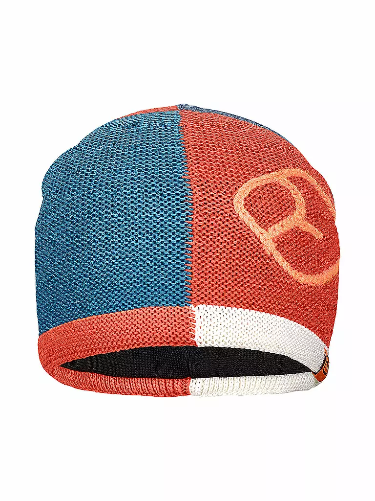 ORTOVOX | Patchwork Beanie | blau