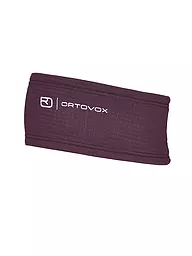 ORTOVOX | Stirnband Fleece Grid | beere