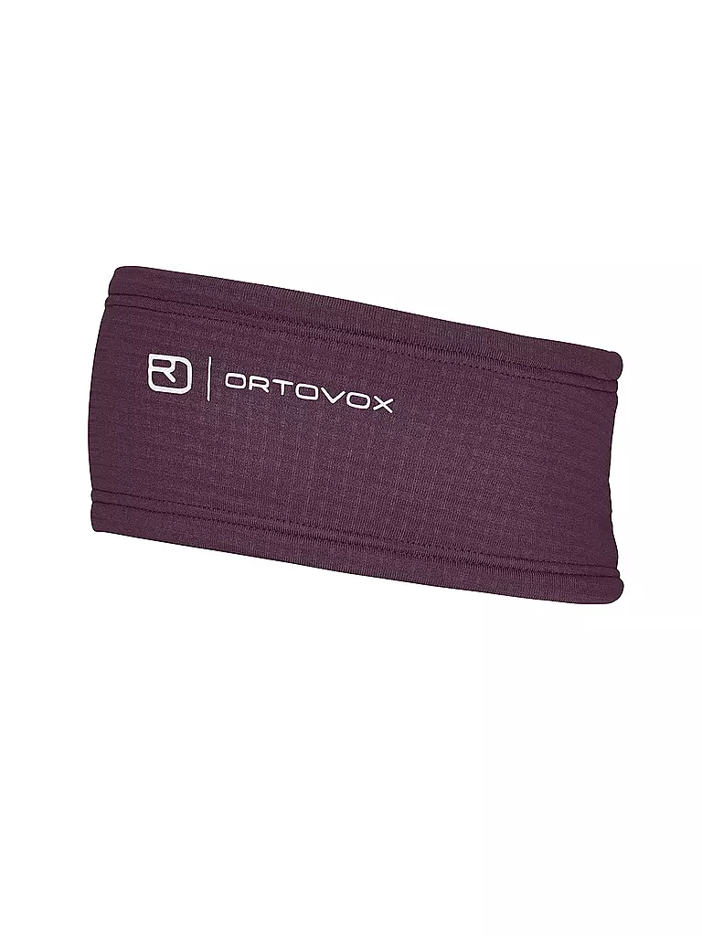 ORTOVOX | Stirnband Fleece Grid | beere