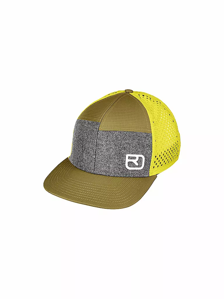 ORTOVOX | Trucker-Kappe Logo Air | olive