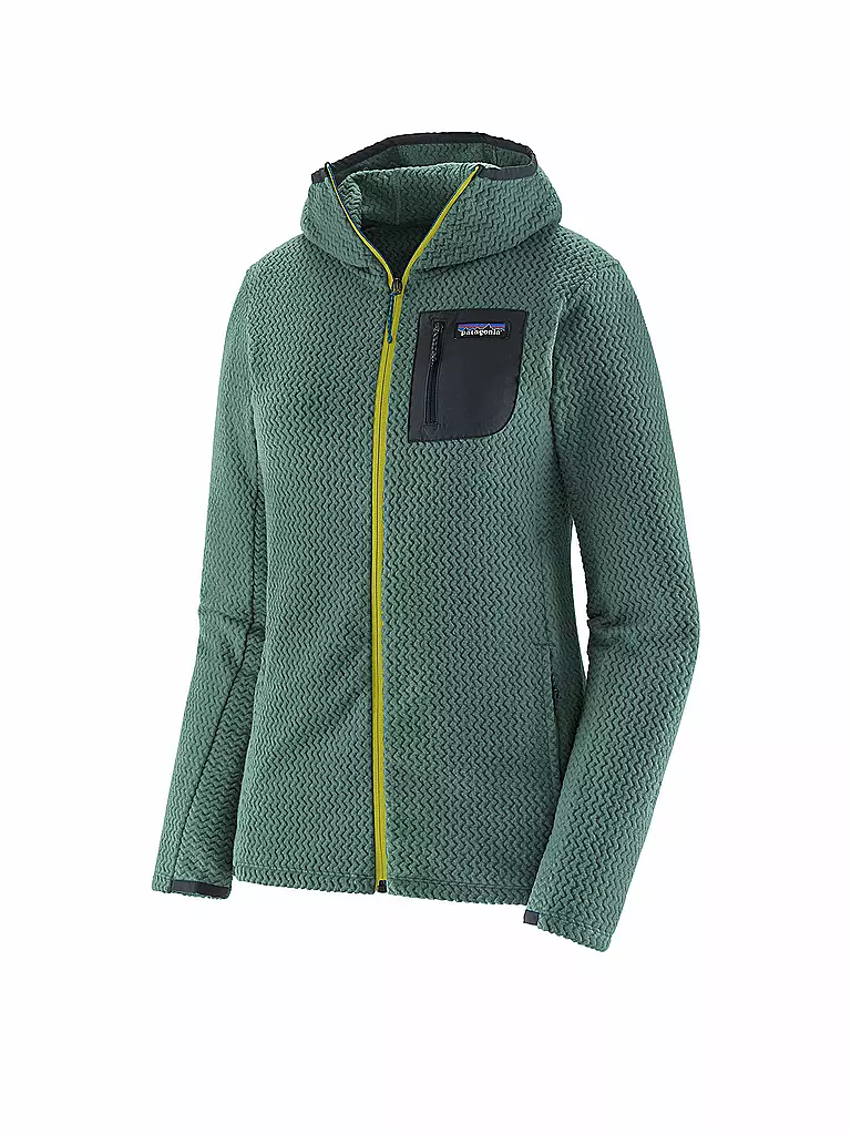 PATAGONIA | Damen Fleecejacke R1® Air Full-Zip Hoody | grün