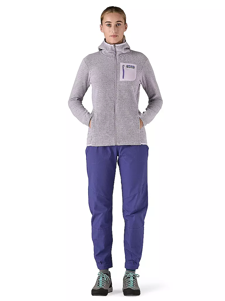PATAGONIA | Damen Fleecejacke R1® Air Full-Zip Hoody | lila