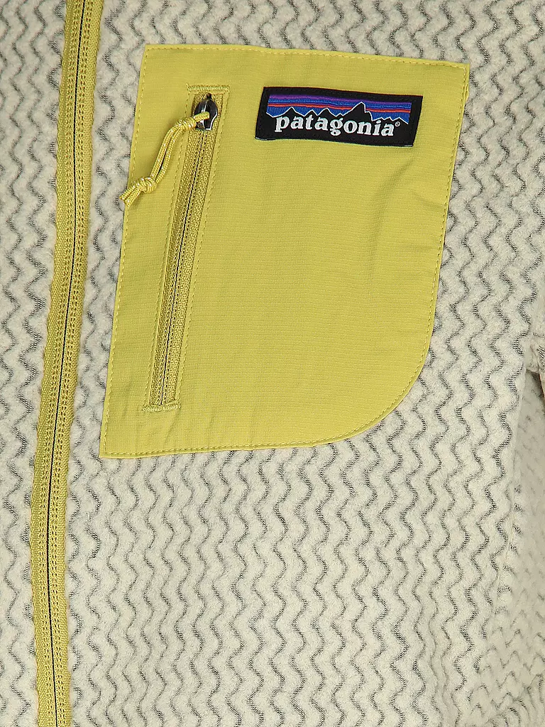 PATAGONIA | Damen Fleecejacke R1® Air Full-Zip Hoody | gelb