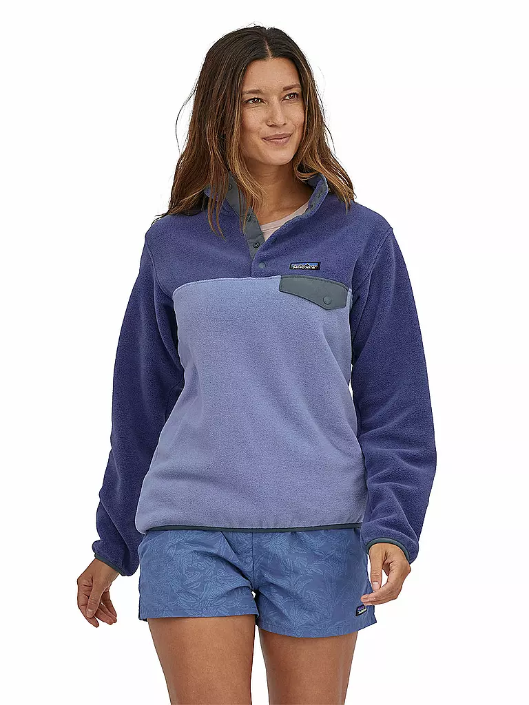 PATAGONIA | Damen Fleecepullover Synchilla® Snap-T®  | hellblau