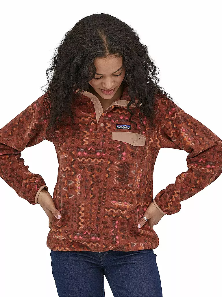 PATAGONIA | Damen Fleecepullover Synchilla® Snap-T®  | braun