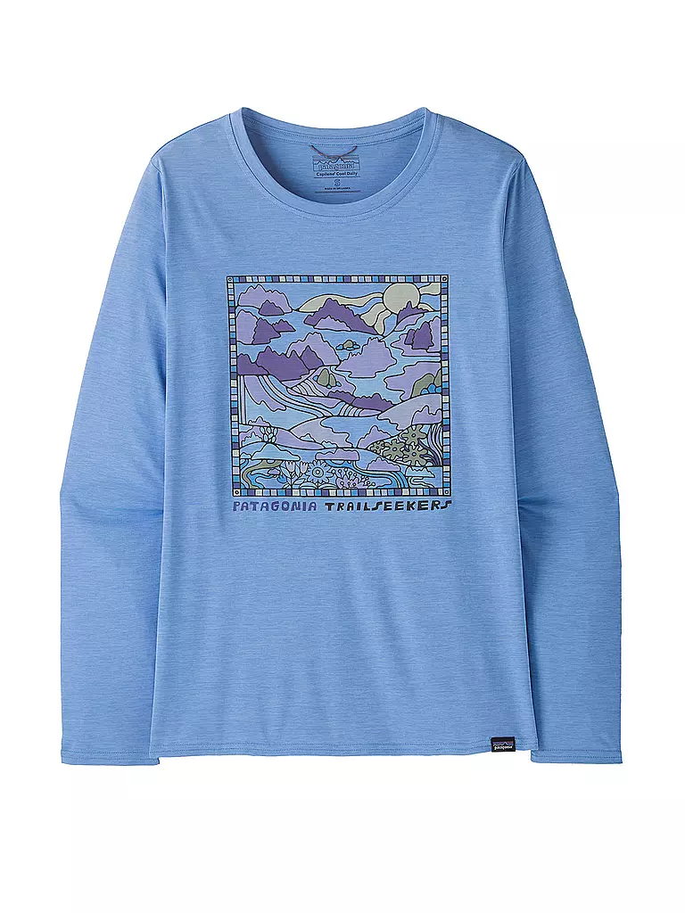 PATAGONIA | Damen Funktionsshirt Capilene® Cool Daily Graphic | hellblau