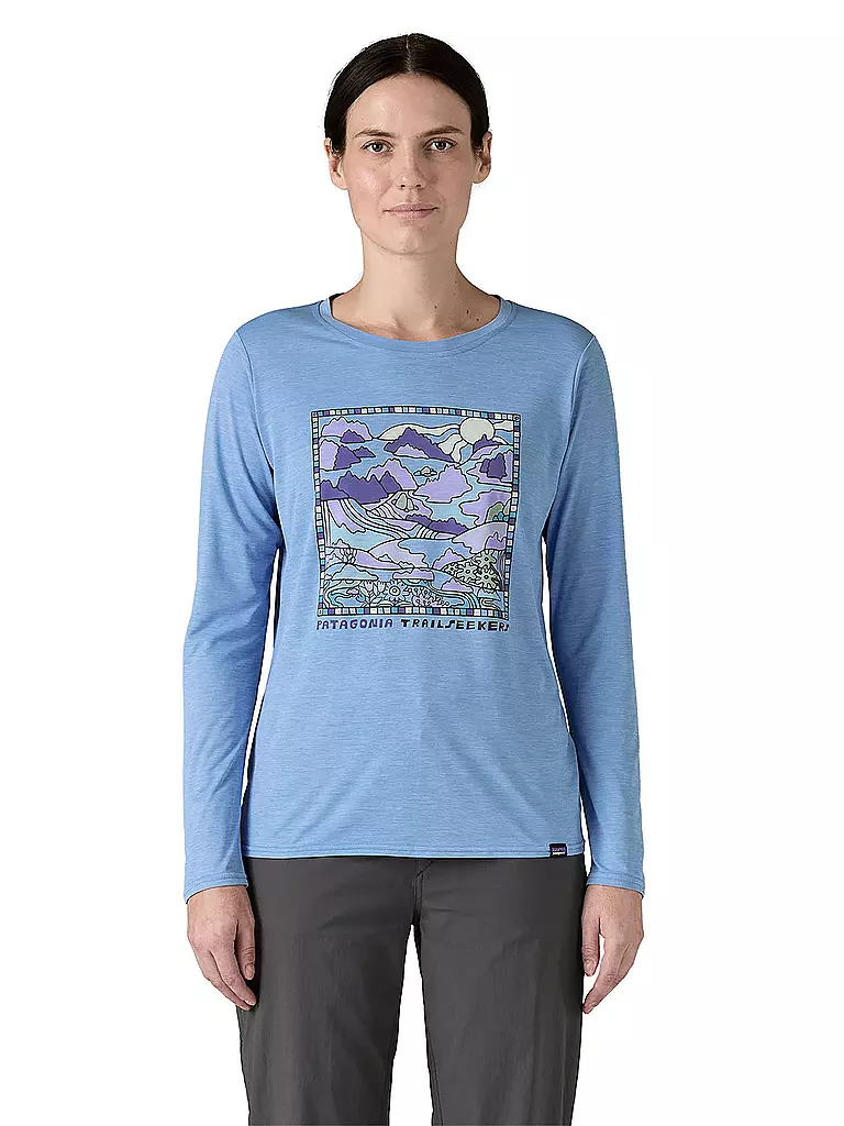 PATAGONIA | Damen Funktionsshirt Capilene® Cool Daily Graphic | hellblau