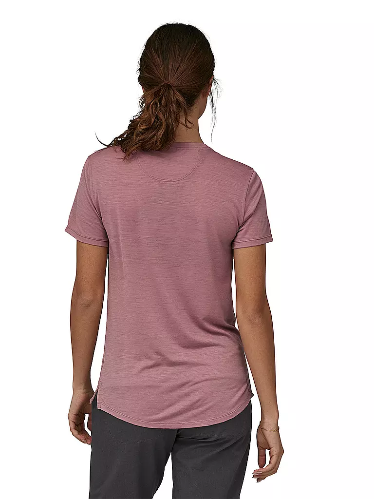 PATAGONIA | Damen Funktionsshirt Capilene® Cool Merino Graphic | rosa