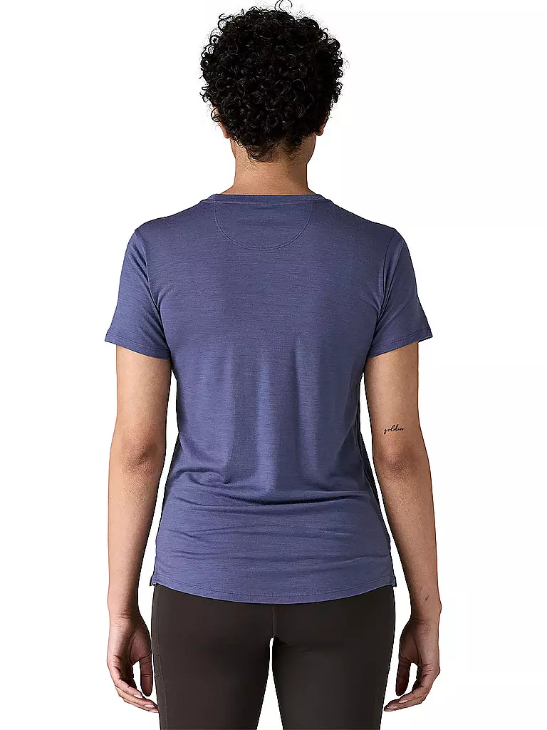 PATAGONIA | Damen Funktionsshirt Capilene® Cool Merino Graphic | schwarz