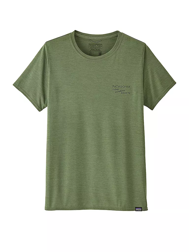 PATAGONIA | Damen Funktionsshirt Capilene Cool Daily Graphic | olive
