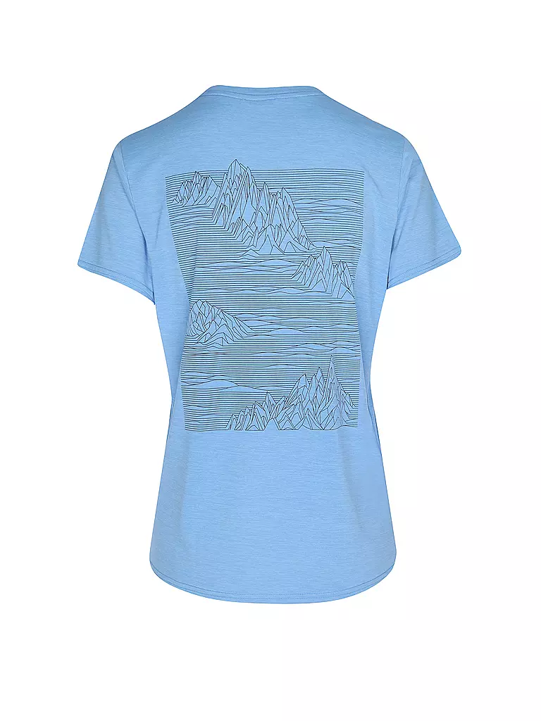 PATAGONIA | Damen Funktionsshirt Capilene Cool Daily Graphic | blau