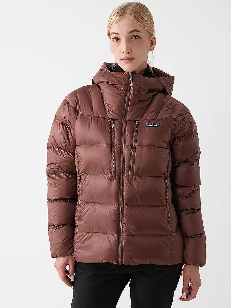 PATAGONIA | Damen Isojacke Fitz Roy Down Hoodie | beere
