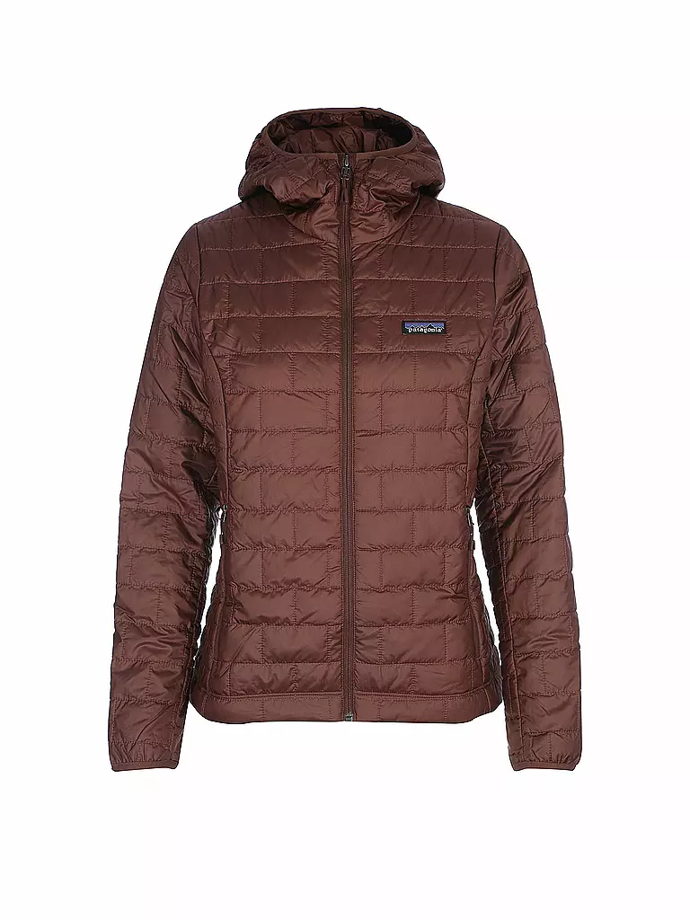 PATAGONIA | Damen Isolationsjacke Nano Puff® Hoodie | rot