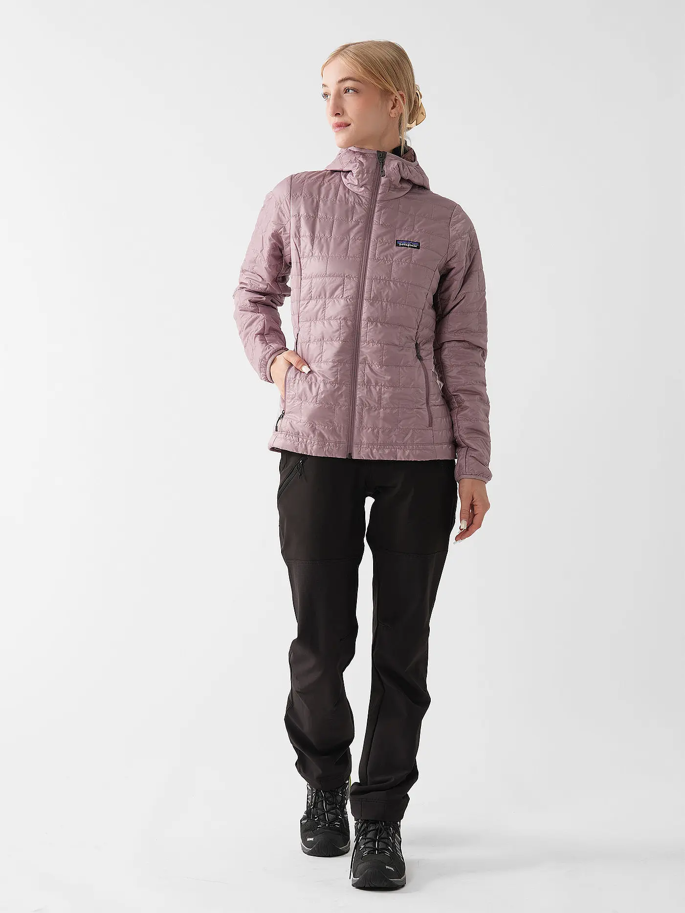 PATAGONIA | Damen Isolationsjacke Nano Puff® Hoodie | rosa