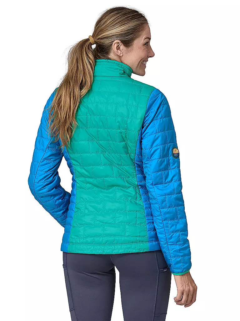 PATAGONIA | Damen Isolationsjacke Nano Puff® | blau