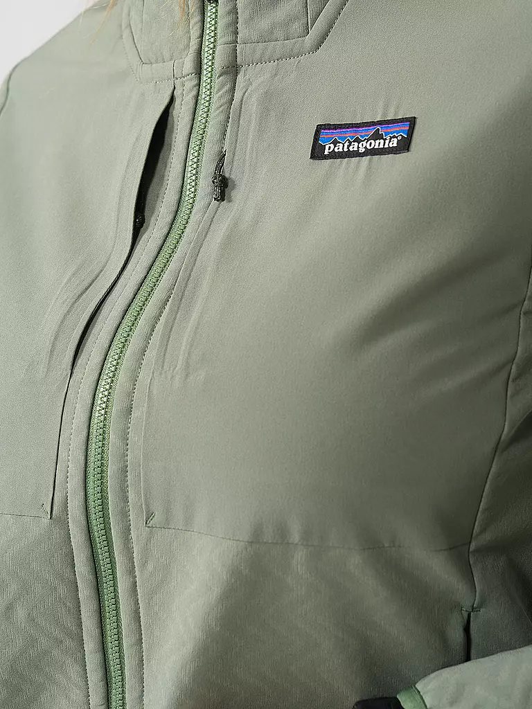 PATAGONIA | Damen Softshelljacke R2 Cross Strata Hoodie | beere