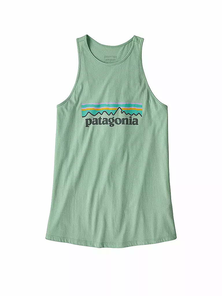 PATAGONIA | Damen Tanktop Pastel P-6 Logo | grün