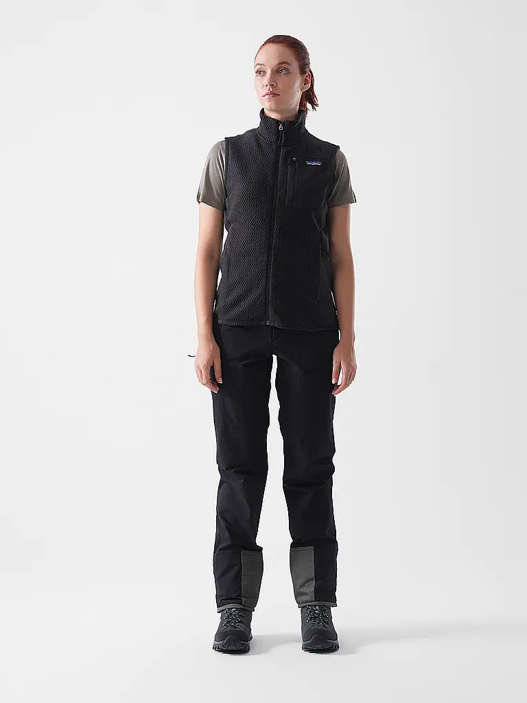 PATAGONIA | Damen Tourenweste R1 Air  | schwarz