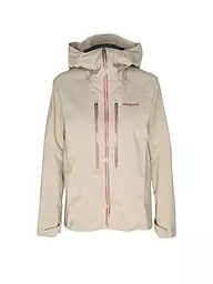 PATAGONIA | Damen Wanderjacke Stromstride 3L Hoodie | beige