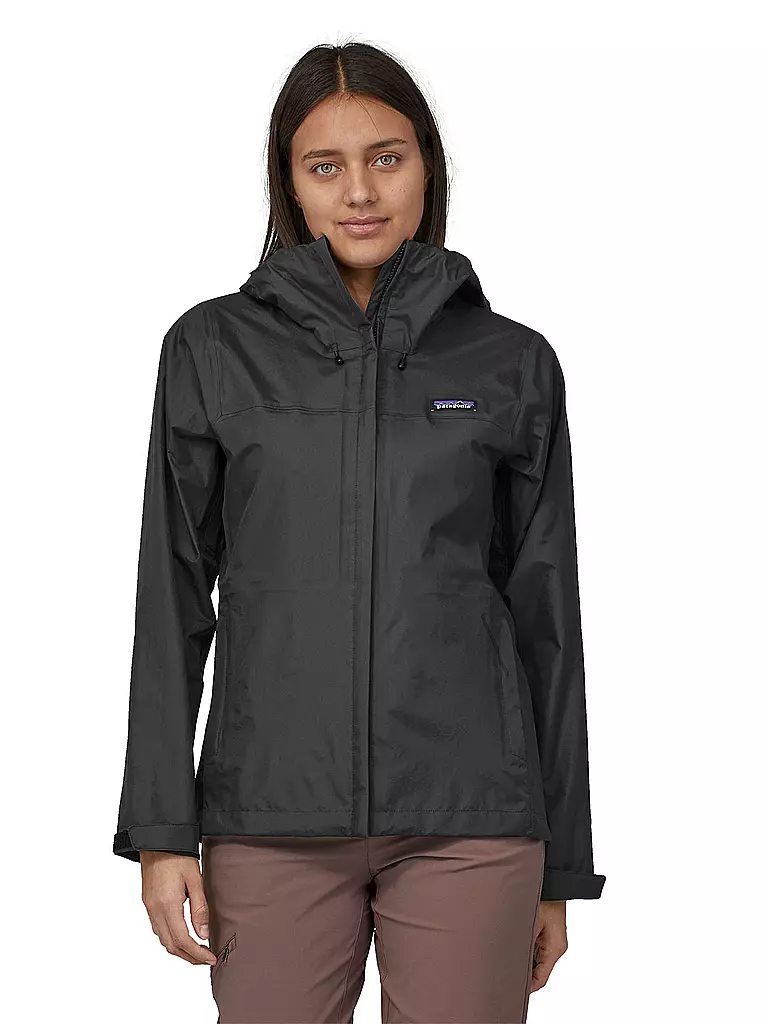 PATAGONIA | Damen Wanderjacke Torrentshell 3L | schwarz