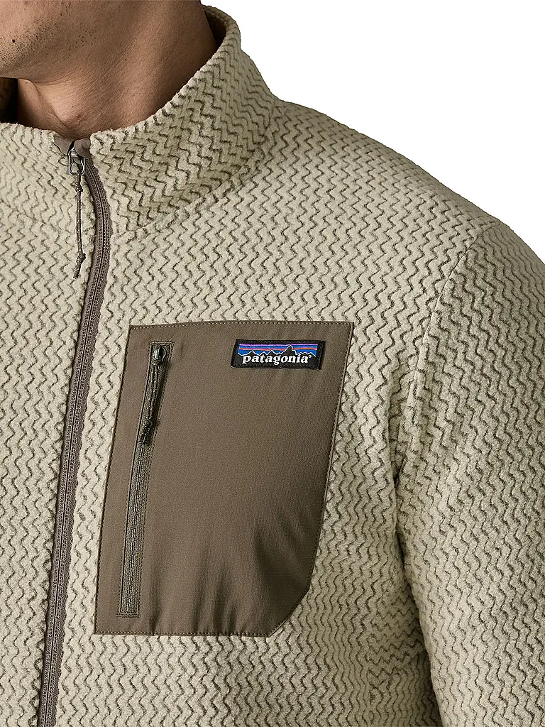 PATAGONIA | Herren Fleecejacke R1® Air Full-Zip  | Beige