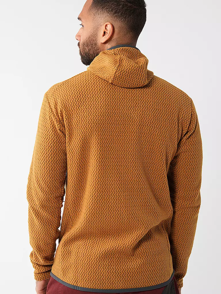 PATAGONIA | Herren Fleecejacke R1® Air Full-Zip Hoodie | camel
