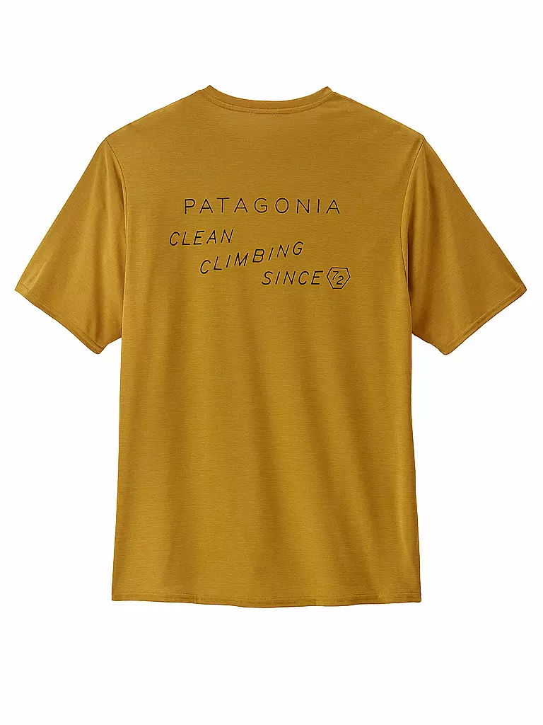 PATAGONIA | Herren Funktionsshirt Capilene® Cool Daily Graphic | gold