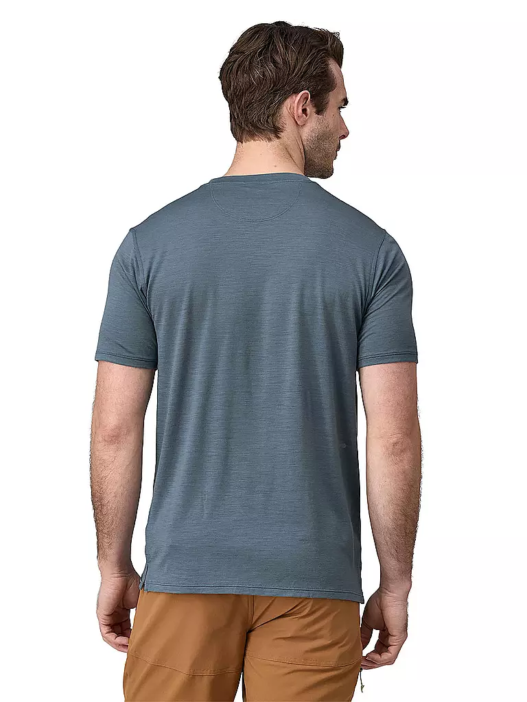 PATAGONIA | Herren Funktionsshirt Capilene® Cool Merino Graphic | blau