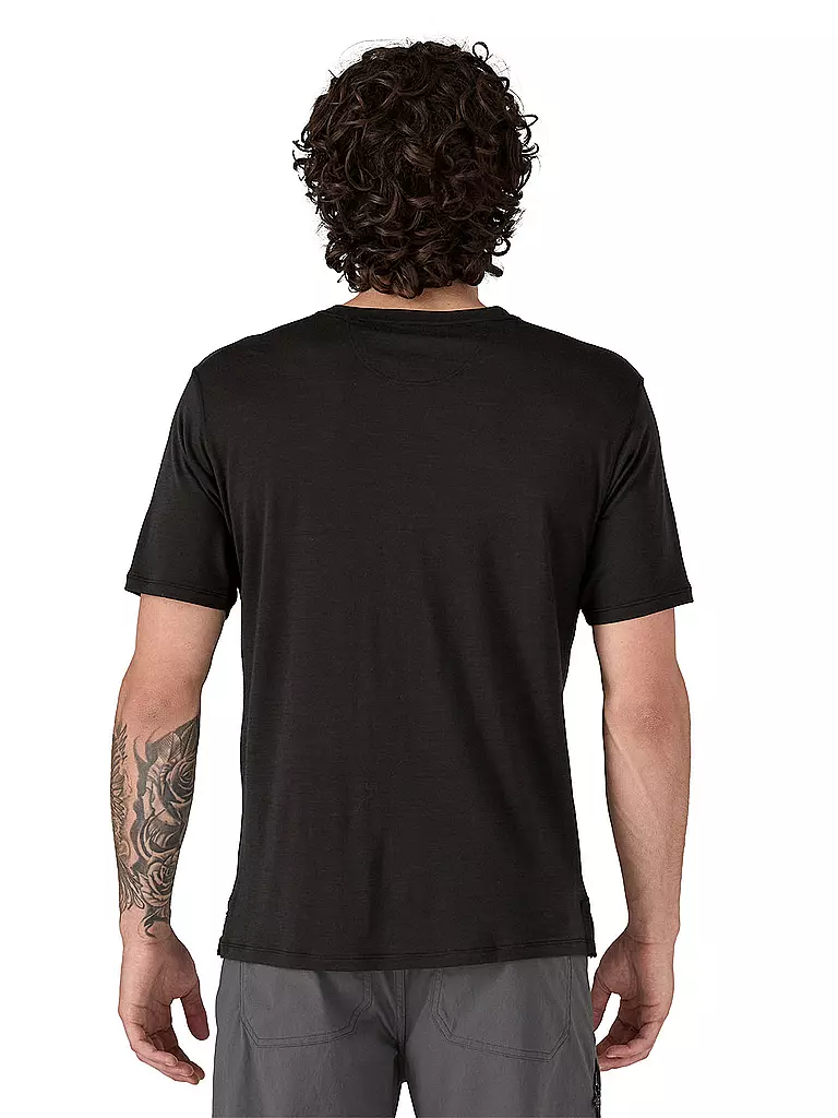 PATAGONIA | Herren Funktionsshirt Capilene® Cool Merino Graphic | dunkelblau